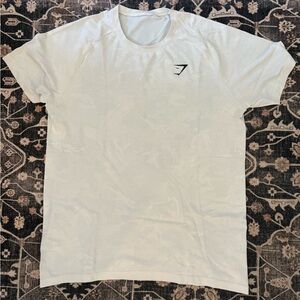 Gymshark White Short Sleeve Tee